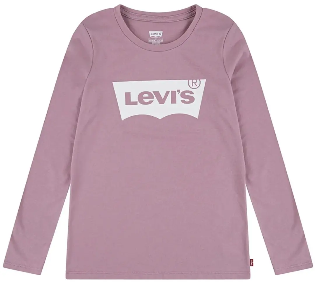 Levi's Kids Batwing T-shirt - 5 Jaar - Paars