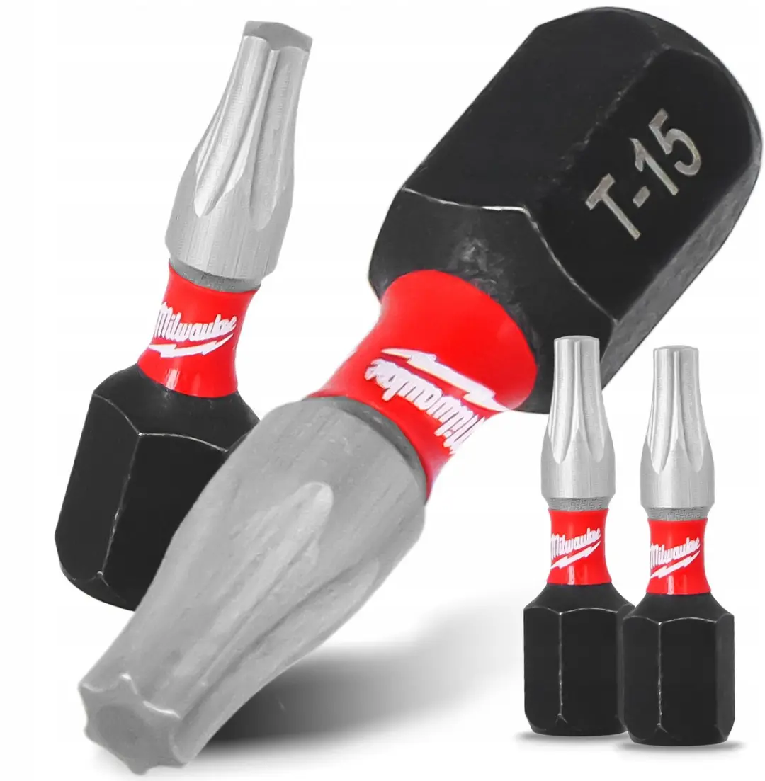 Milwaukee SHOCKWAVE TX15 25mm Slagbits (2 stuks)