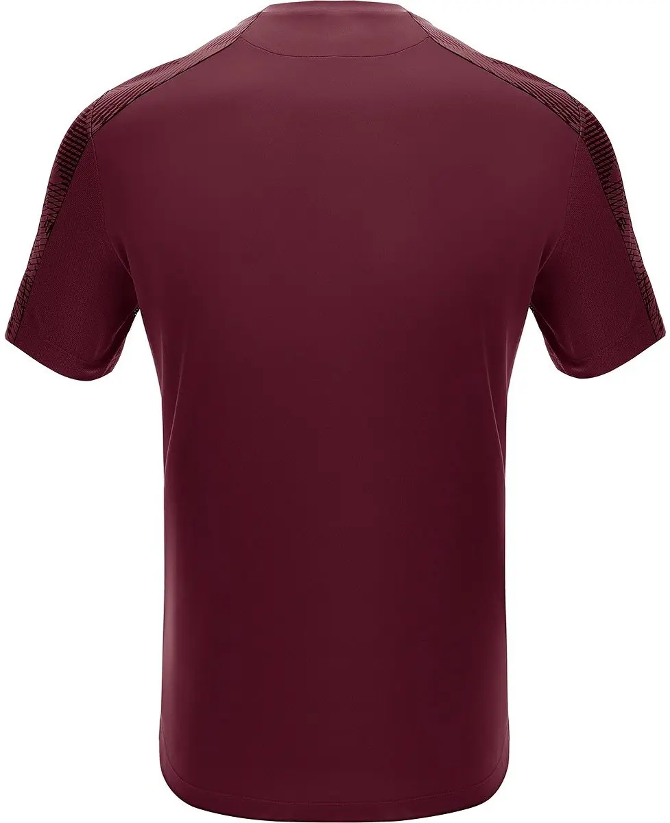 Macron Gede Shirt Korte Mouw Heren - Bordeaux S