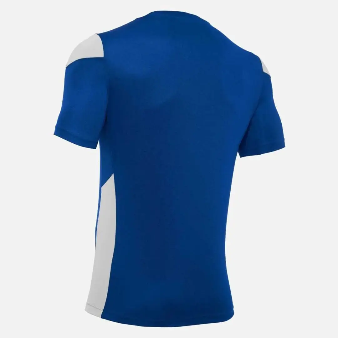 Macron Polis Shirt Korte Mouw Heren - Royal XL