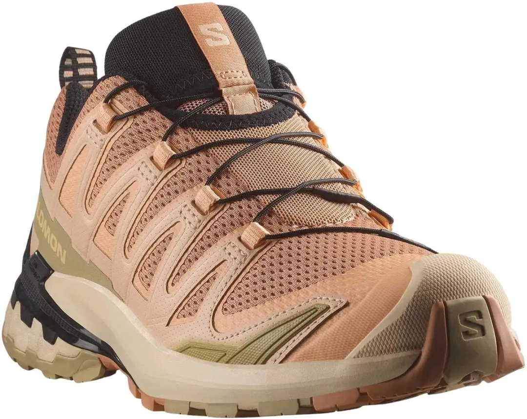 Salomon XA Pro 3D V9 Trailrunningschoen Dames - 40 - Bruin/Groen/Zwart