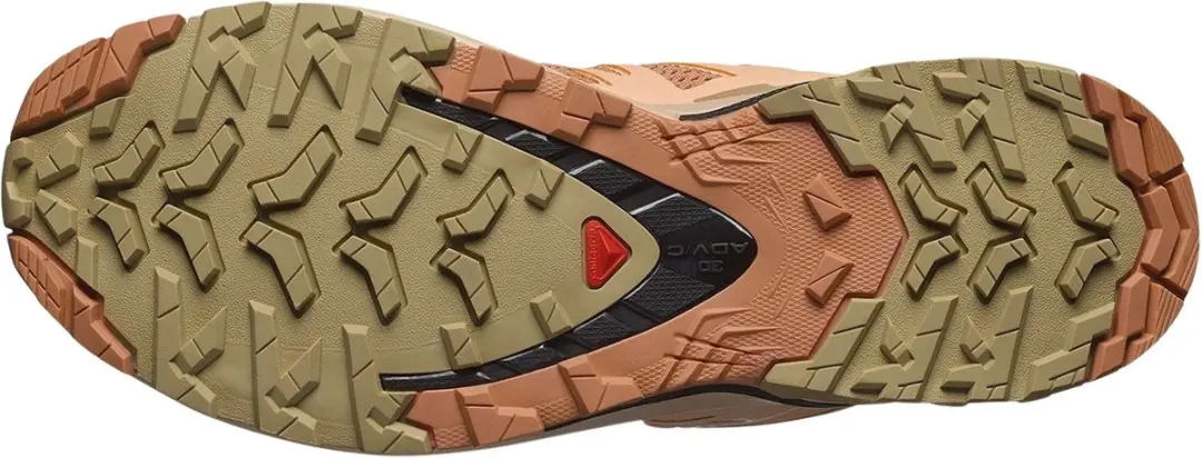 Salomon XA Pro 3D V9 Trailrunningschoen Dames - 40 - Bruin/Groen/Zwart - afbeelding 6 van 6