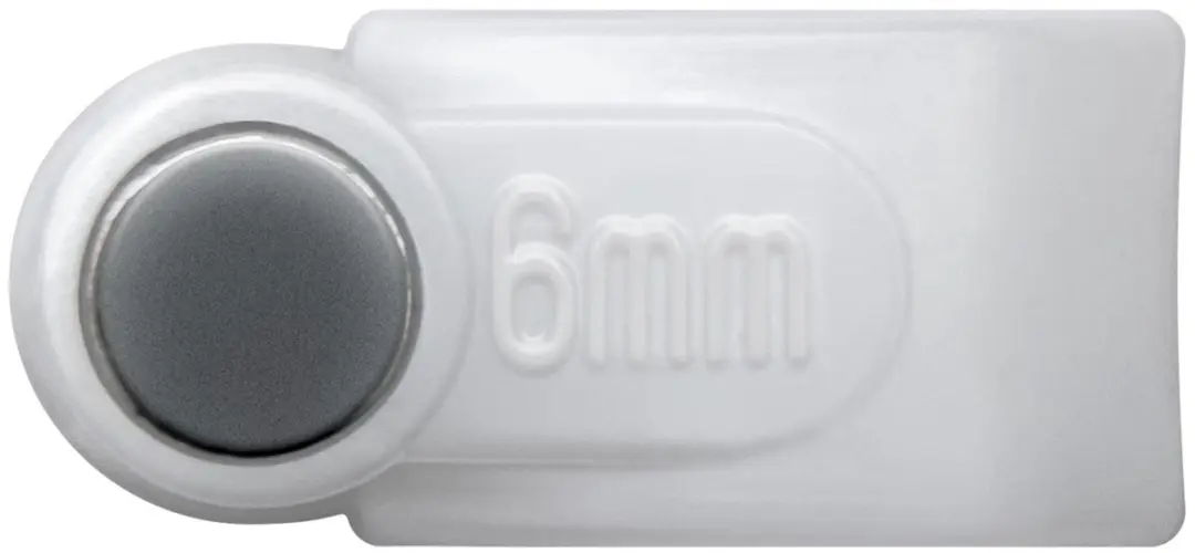 Goobay Kabelklem 6mm - 100 Stuks - Wit