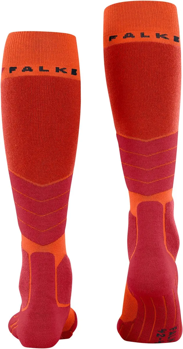 Falke SK2 Wool Heren Skisokken - Dikke Wol - Maat 44/45 - Oranje