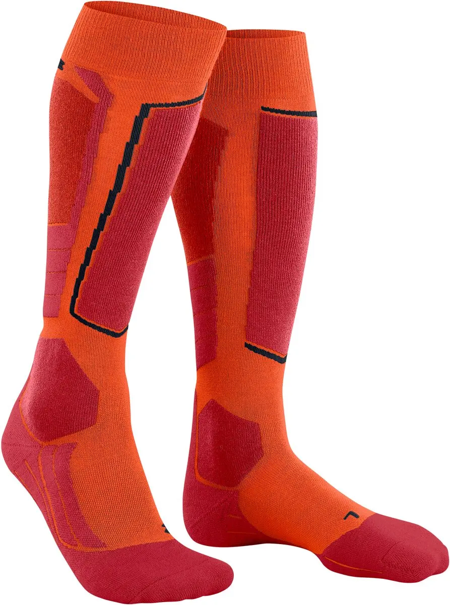 Falke SK2 Wool Heren Skisokken - Dikke Wol - Maat 44/45 - Oranje