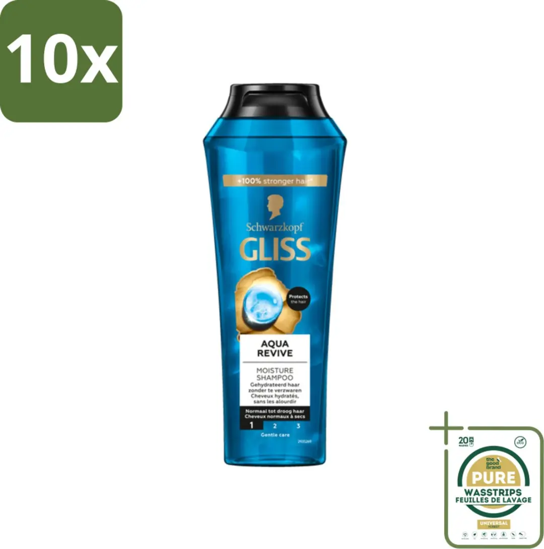 Schwarzkopf Gliss Aqua Revive Shampoo 250ml