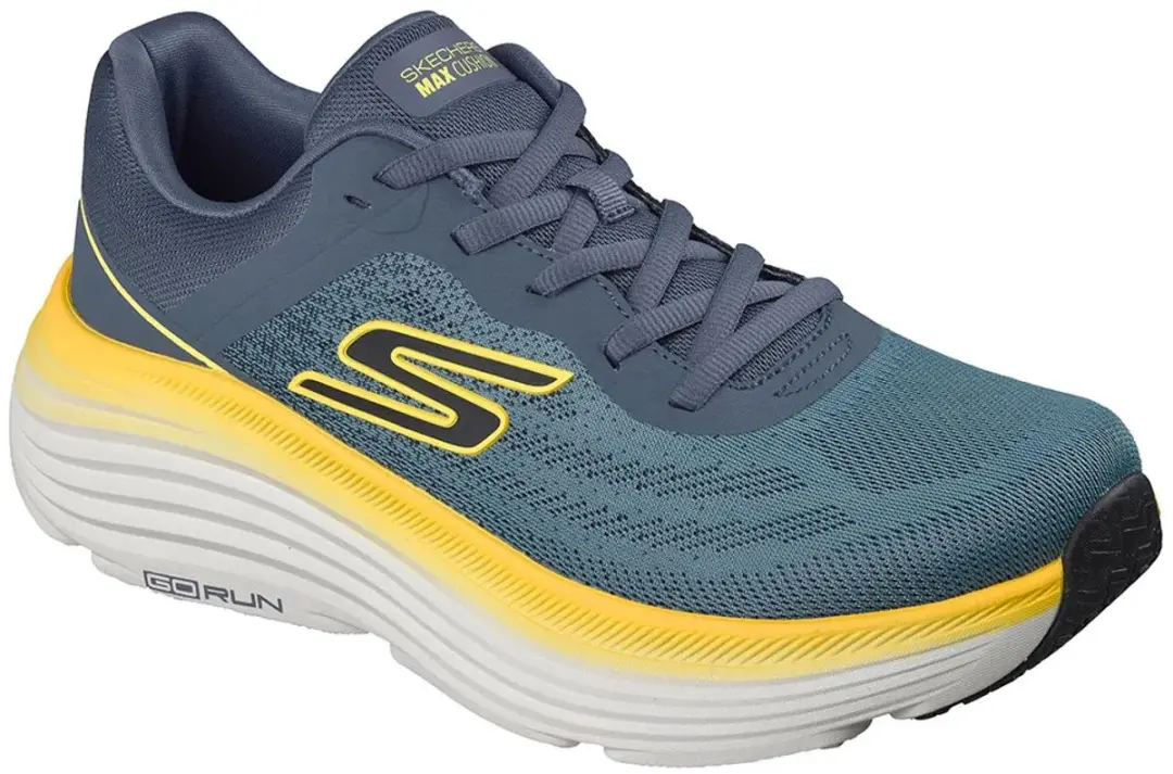 Skechers Max Cushioning Endeavour Hardloopschoenen 44 - Blauw