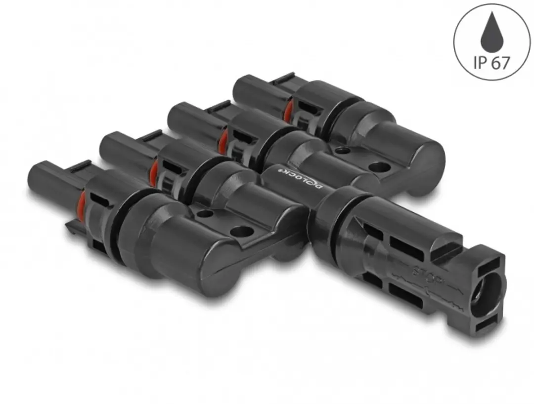 Delock 60026 Tussenstuk voor kabels DL4