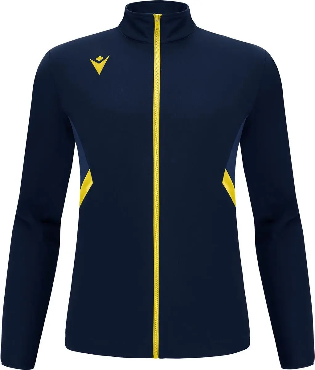 Macron Victory Raijin Polyestervest Kinderen 122 - Navy/Geel