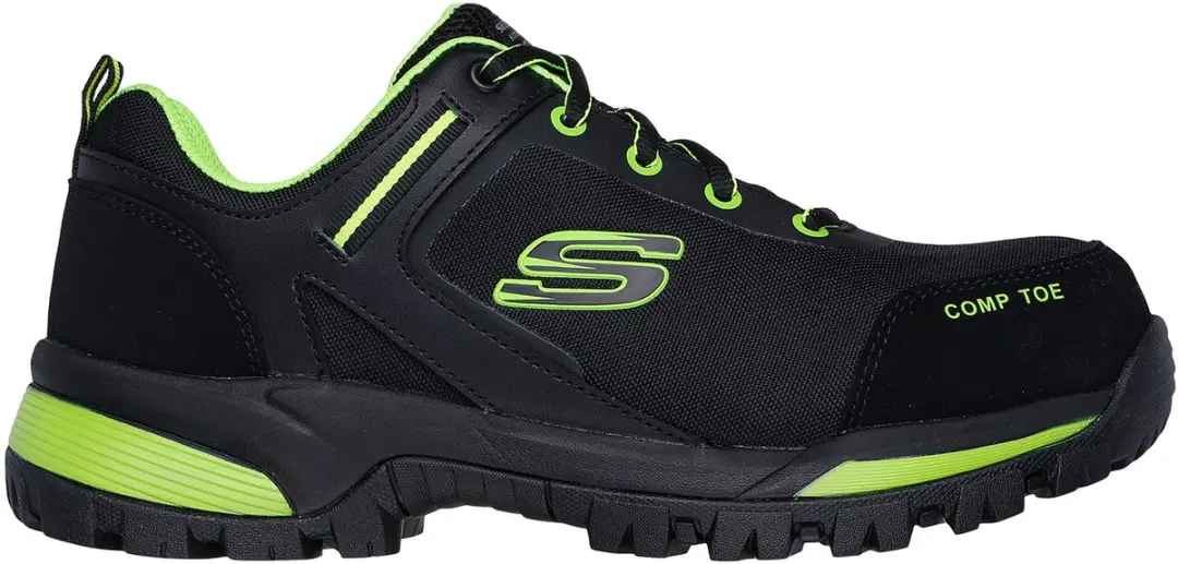 Skechers GATLON Strigax H Werkschoen 200188EC - Zwart/Groen