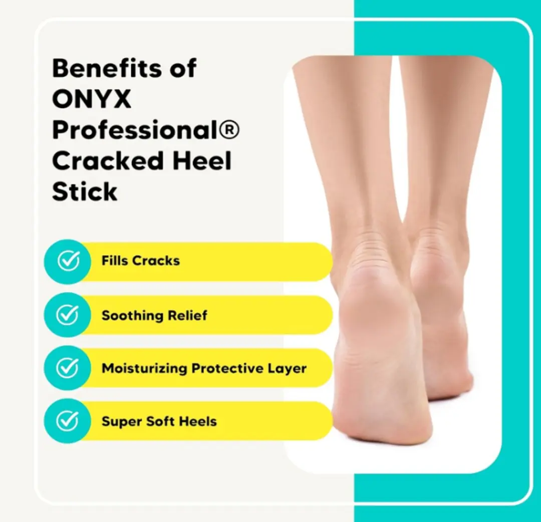 ONYX Professional Cracked Heel Repair Balm Stick 70g - Kokosgeur