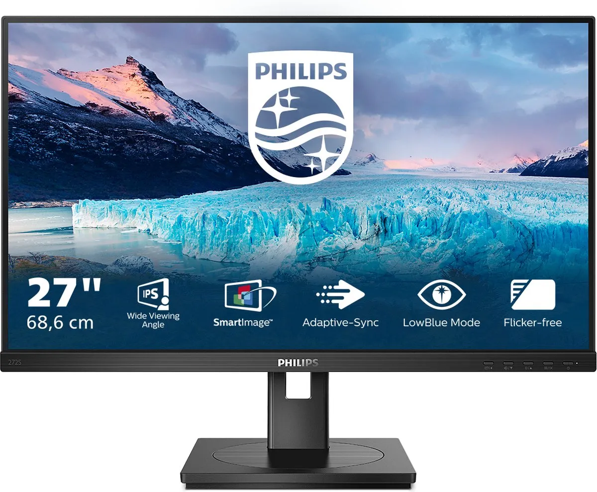Philips 272S1M/00 Monitor 27" IPS LCD