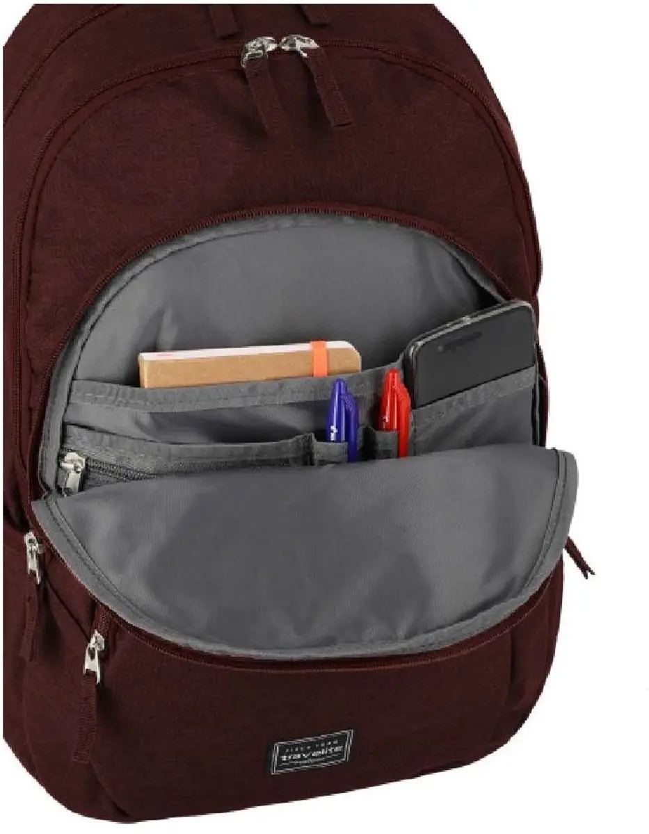 Travelite Basics Backpack 70 - 15 inch - 7 Vakken - Bordeaux