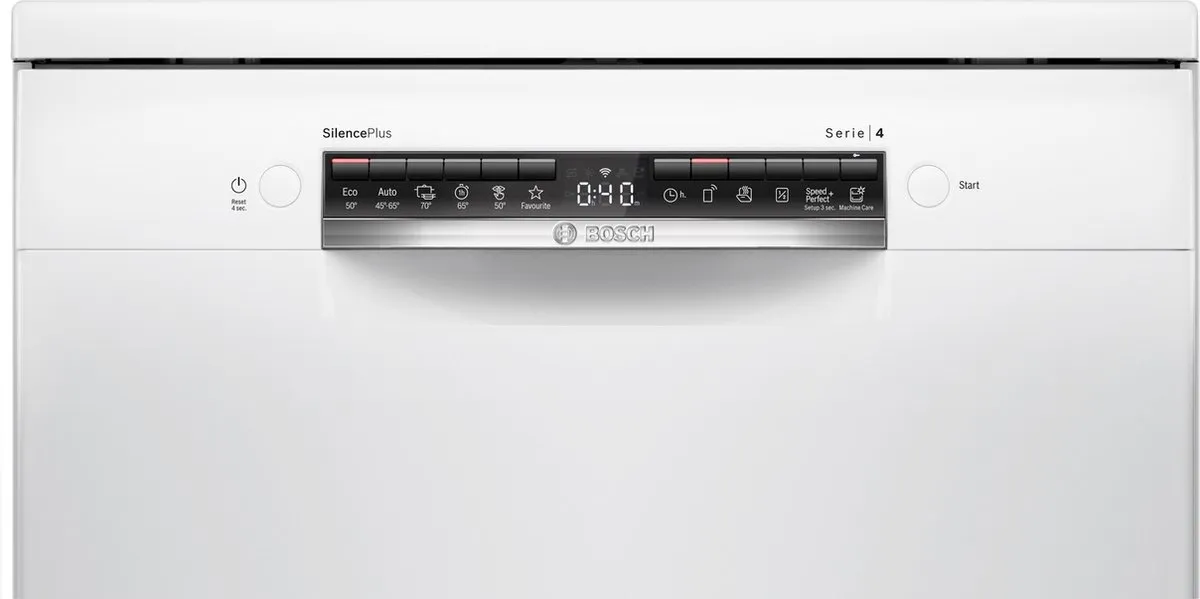 Bosch Serie 4 SMS4EMW01E Vrijstaande Vaatwasser 14 Couverts