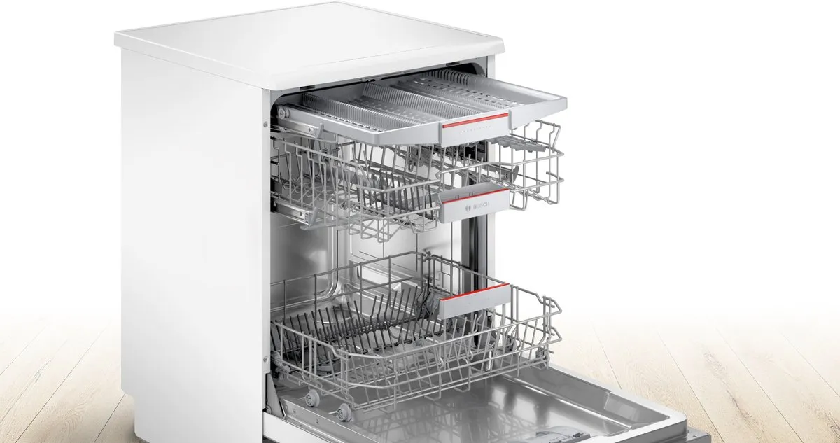 Bosch Serie 4 SMS4EMW01E Vrijstaande Vaatwasser 14 Couverts