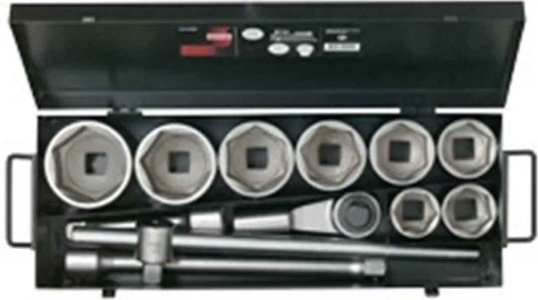 Bahco 12-delige metrische dopsleutelset 1 inch