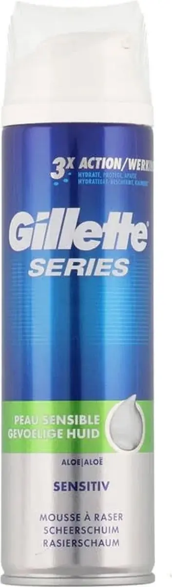 Gillette Series Scheerschuim Gevoelige Huid 250ml