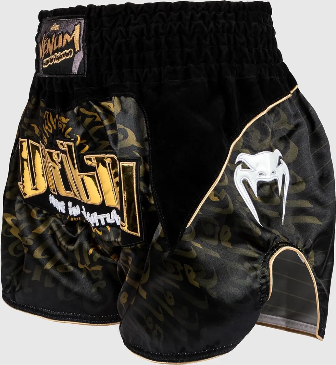 Venum Muay Thai Short Attack Zwart Goud - XS