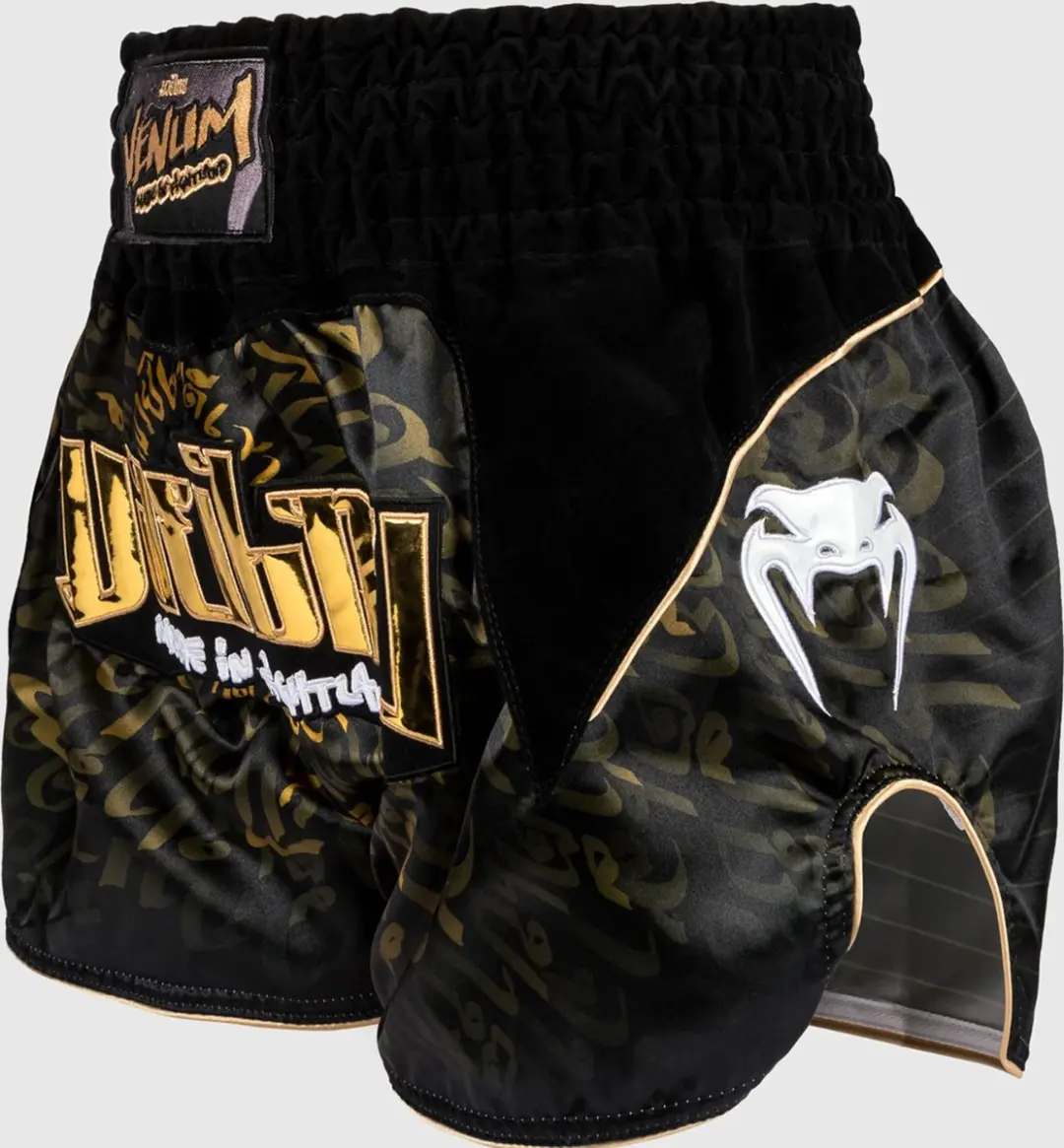 Venum Muay Thai Short Attack Zwart Goud - XS