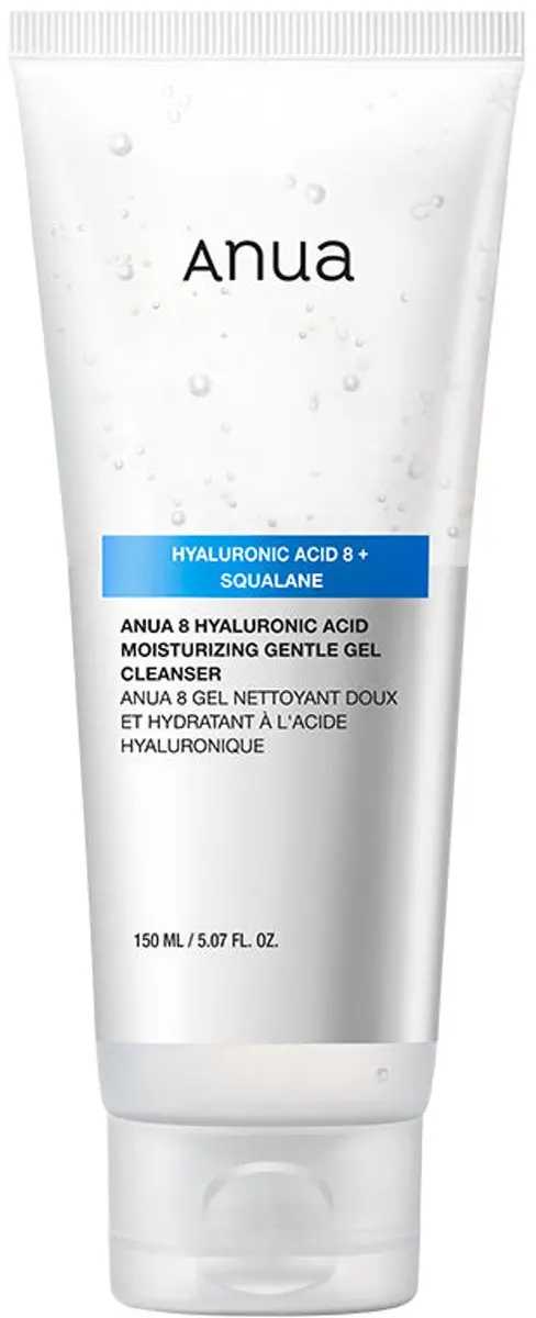 Anua 8 Hyaluronic Acid Moisturizing Gentle Gel Cleanser 150ml
