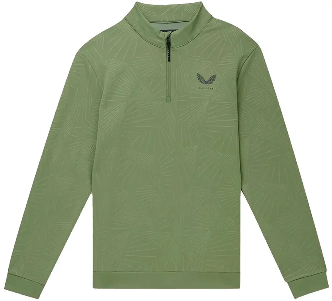 Castore Club Classic AOP Sweatshirt - Groene Thyme - M - afbeelding 6 van 6
