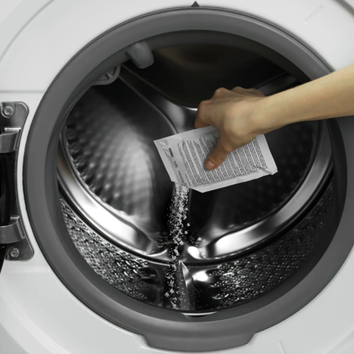 AEG 3-in-1 Ontkalker Ontvetter Hygiëne 12 Zakjes - Wasmachine/Vaatwasser