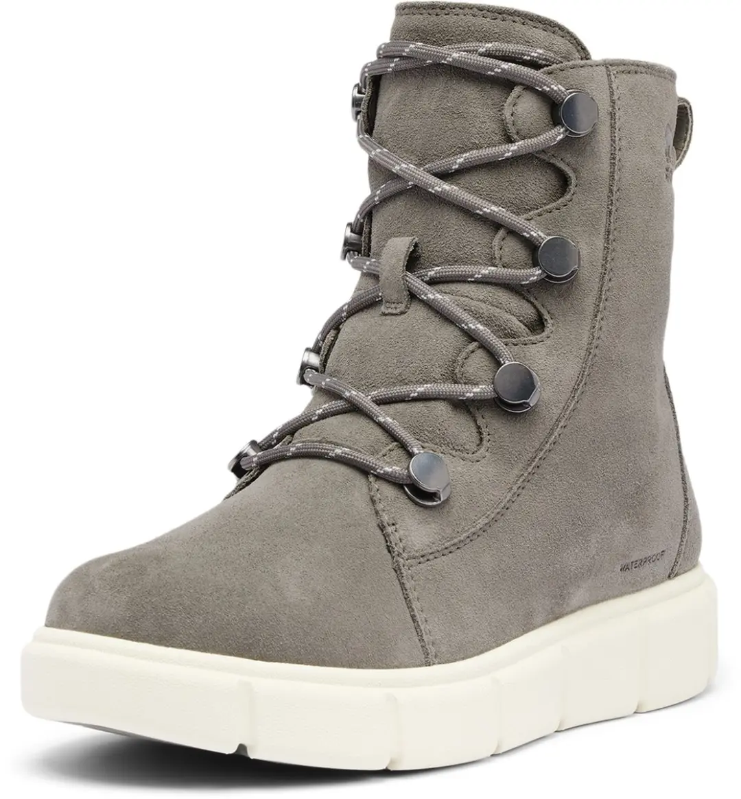 Sorel Explorer III Joan WP Outdoorlaarzen - Maat 39 - Quarry/Chalk