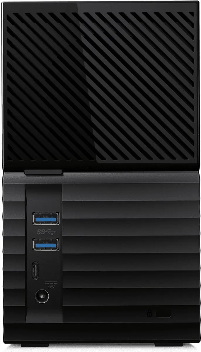 Western Digital My Book Duo WDBFBE0280JBK-EESN Externe Harde Schijf 28TB - Zwart