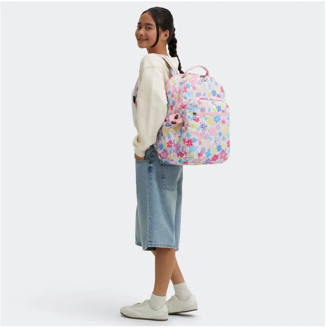Kipling Seoul Lap KPKI58168EM1 Rugzak - 15 inch - Multicolor - afbeelding 4 van 6