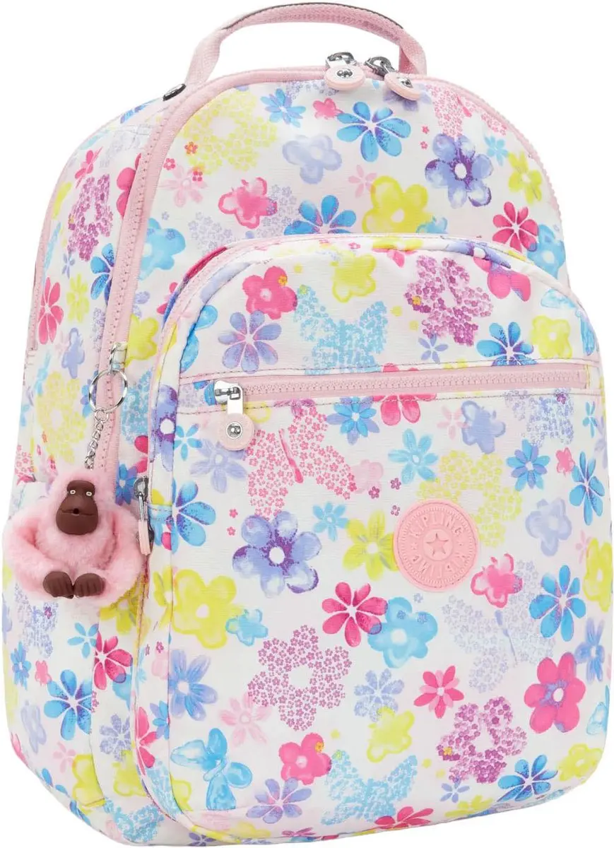 Kipling Seoul Lap KPKI58168EM1 Rugzak - 15 inch - Multicolor - afbeelding 2 van 6