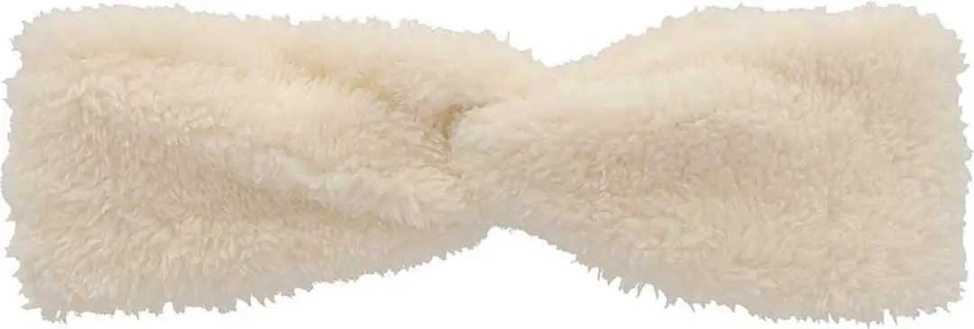 Sarlini Teddy Wol Haarband - Offwhite