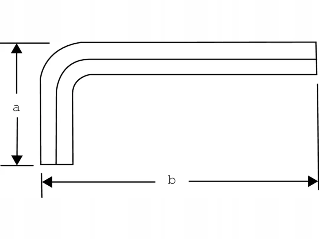 Bahco Inbussleutel HEX 4mm