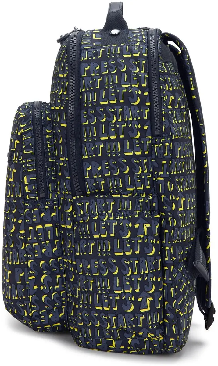 Kipling Seoul Lap Rugzak 15 inch - Multicolor
