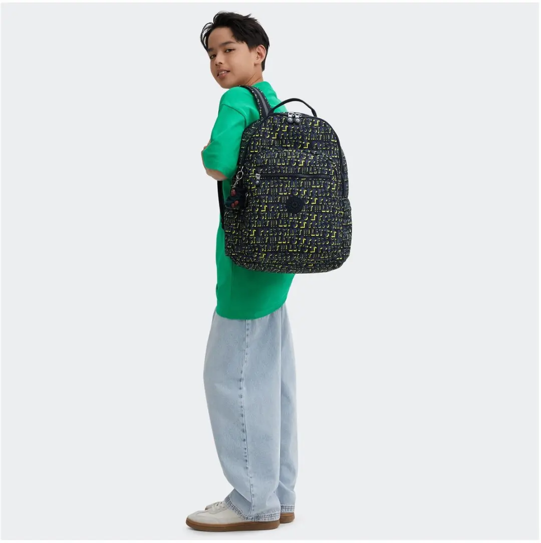 Kipling Seoul Lap Rugzak 15 inch - Multicolor - afbeelding 6 van 6