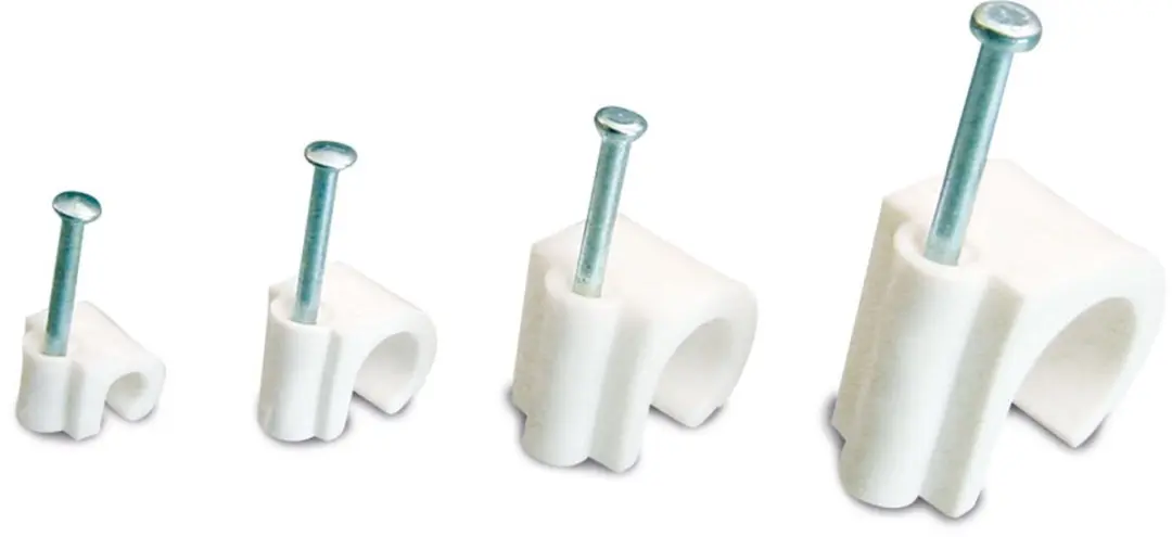 Goobay Kabelklemmen 17081 - 100 Stuks - Wit