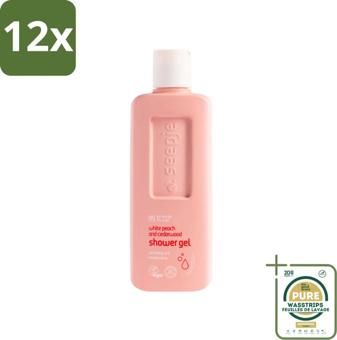 Seepje Witte Perzik & Cederhout Douchegel 300ml