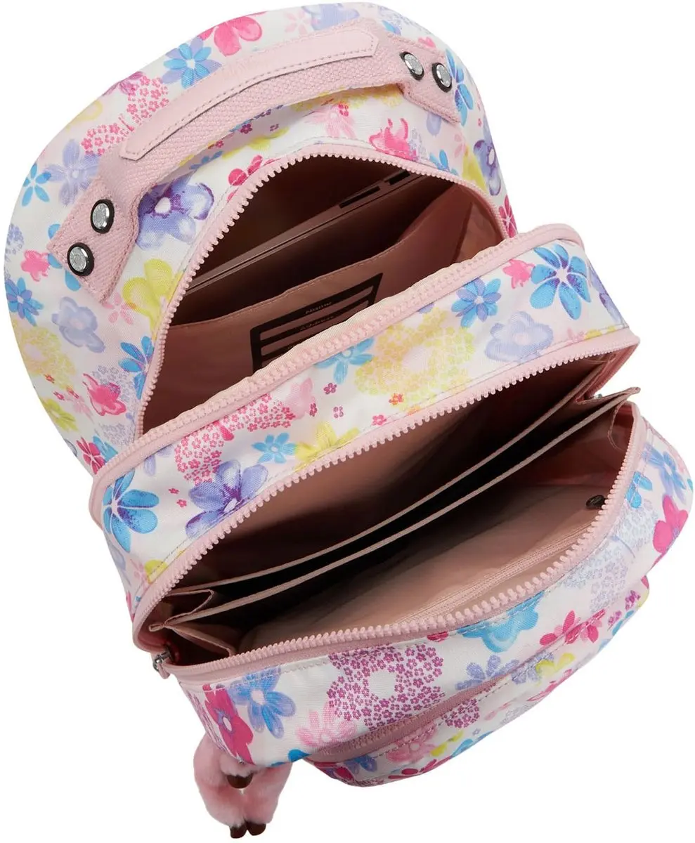 Kipling Class Room Rugzak 15 inch - Flower Stamp - Multicolor