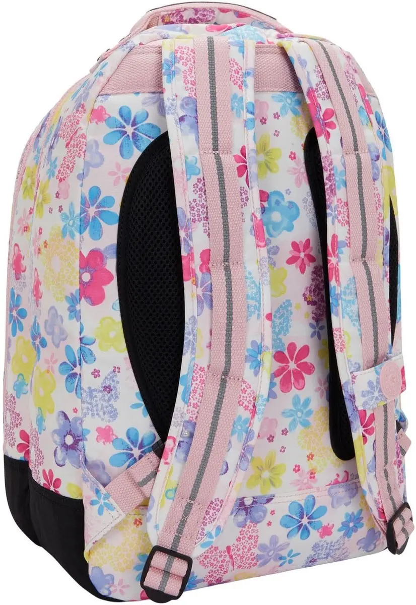 Kipling Class Room Rugzak 15 inch - Flower Stamp - Multicolor