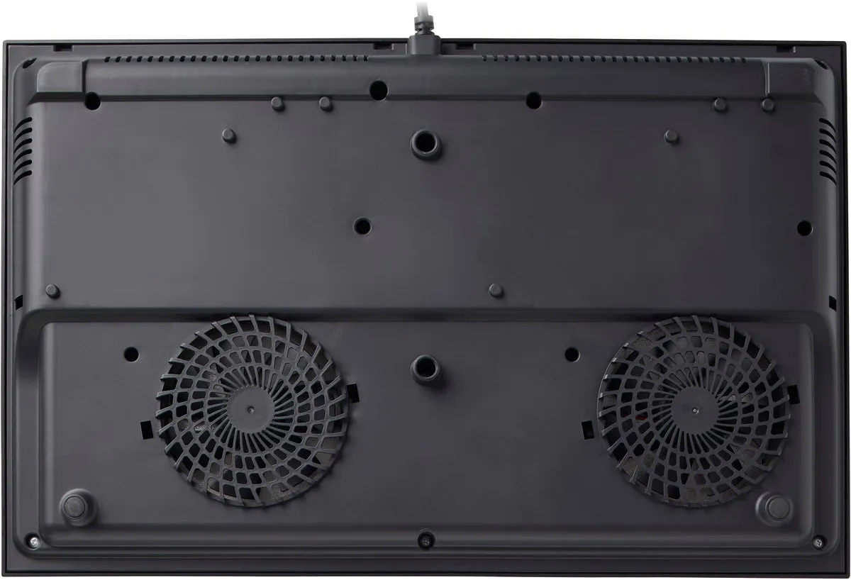 Inventum VKI3020ZWA Inductiekookplaat 3500W - 2 Zones - Zwart