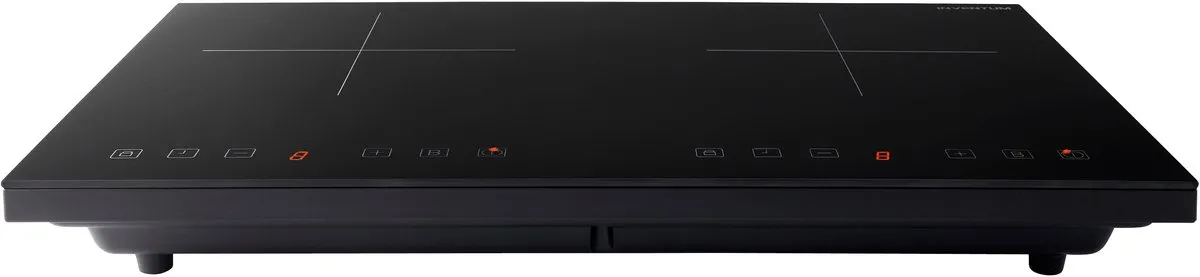 Inventum VKI3020ZWA Inductiekookplaat 3500W - 2 Zones - Zwart