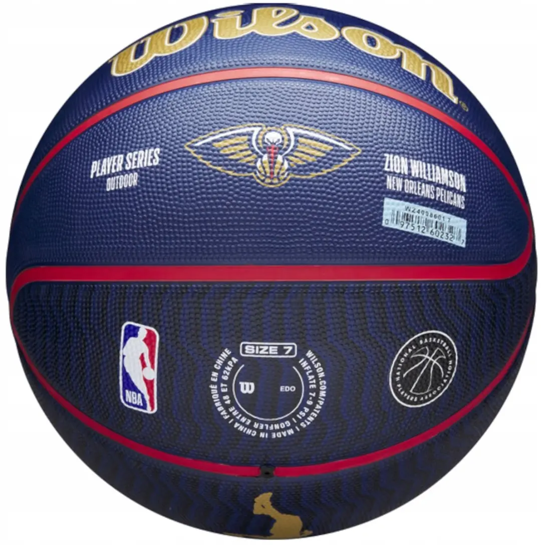 Wilson NBA Player Icon Zion Williamson Basketbal - Maat 7