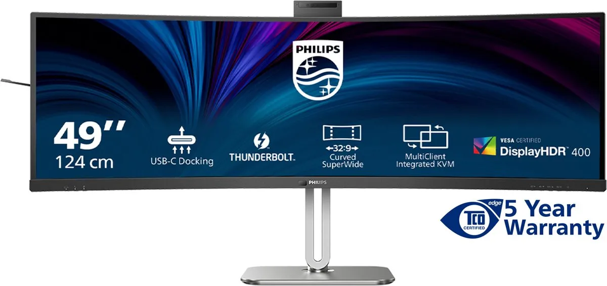 Philips 49B2U6903CH/00 Monitor 49" Dual QHD - Grijs