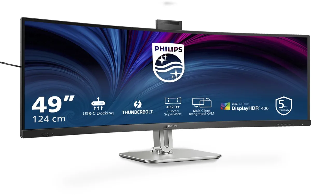 Philips 49B2U6903CH/00 Monitor 49" Dual QHD - Grijs - afbeelding 6 van 6