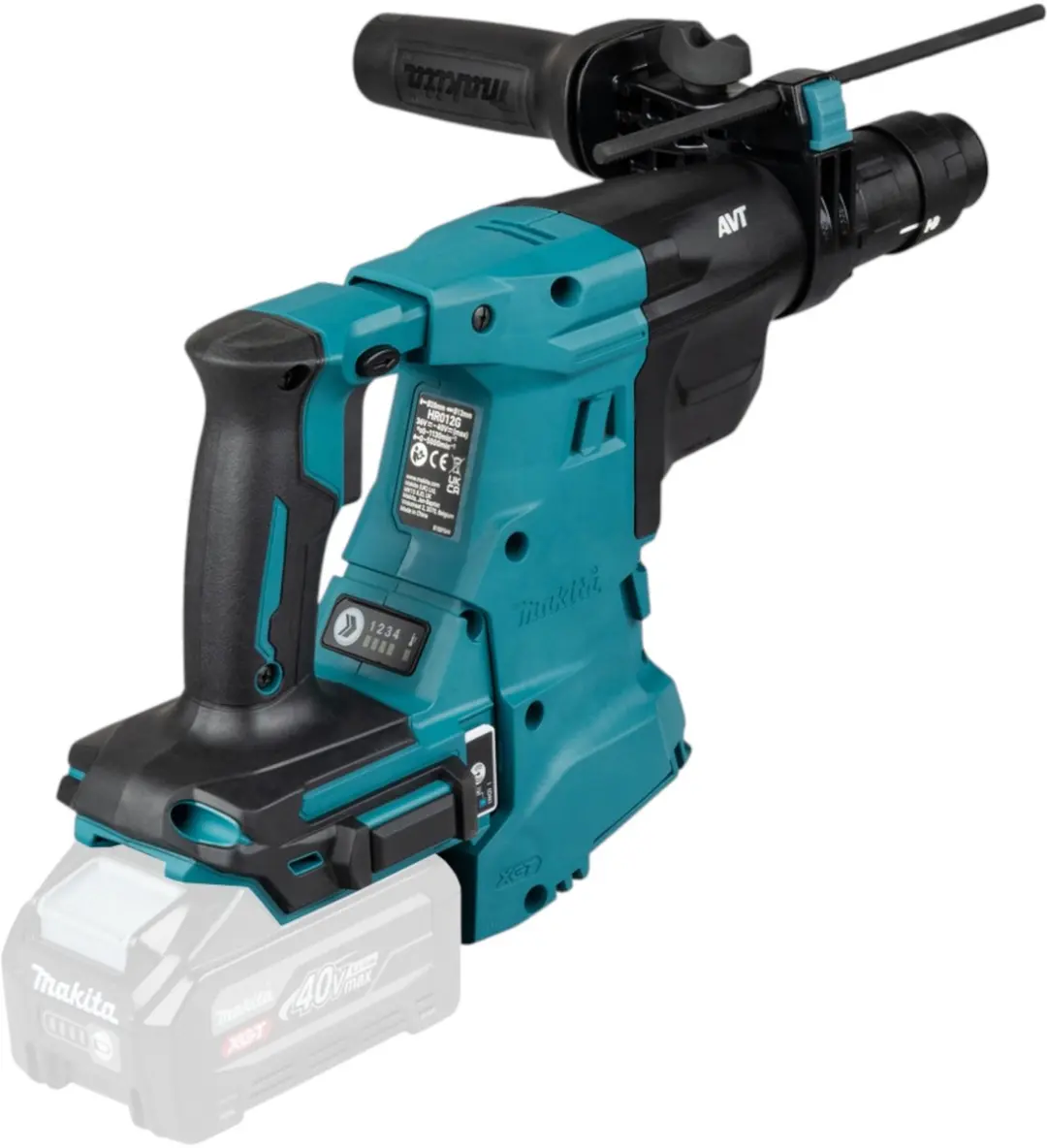 Makita HR012GZ Combinatiehamer 40V Max - 3,3J SDS-plus Brushless