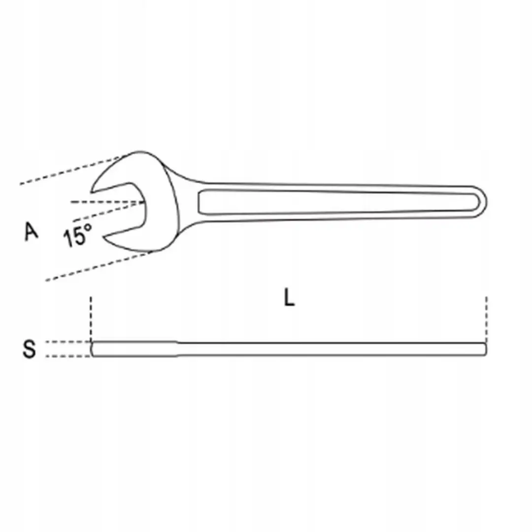 Beta Platte Sleutel 27mm - Professioneel Gereedschap
