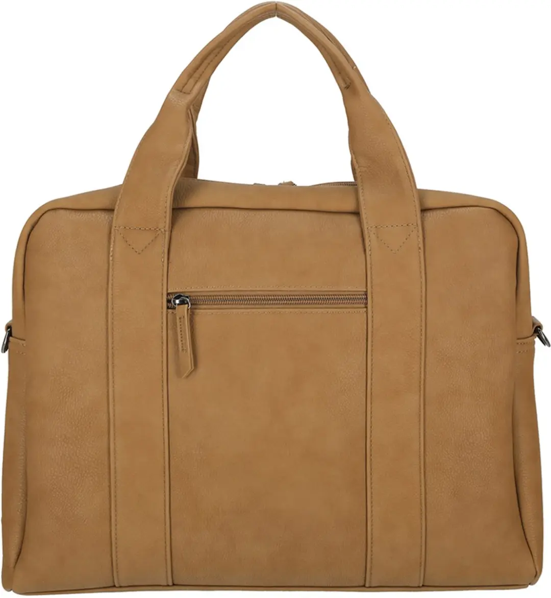 Enrico Benetti Taylor Handtas 15 inch - 3 Vakken - Camel
