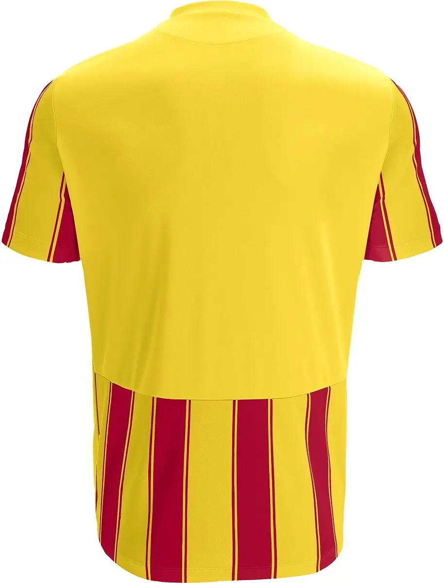 Macron Sceptrum Shirt Korte Mouw Kinderen 164 - Geel/Rood