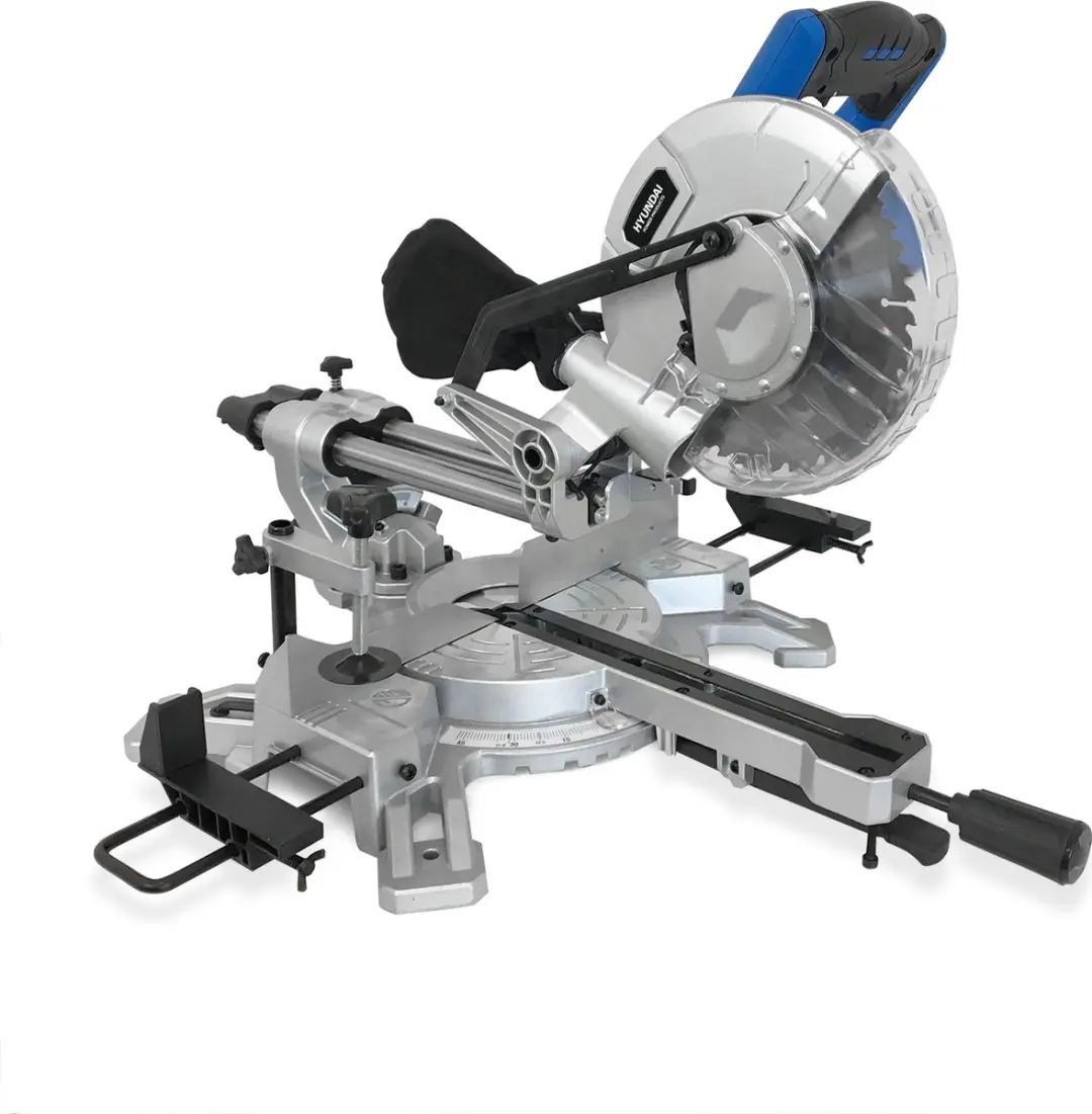 Hyundai 1500W Radiaal Afkortzaag met Laser - 210mm Zaagblad
