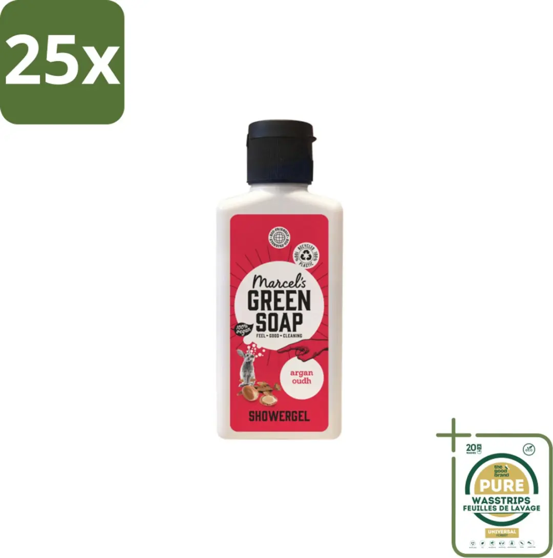 Marcel's Green Soap Douchegel Argan & Oudh Mini 100ml