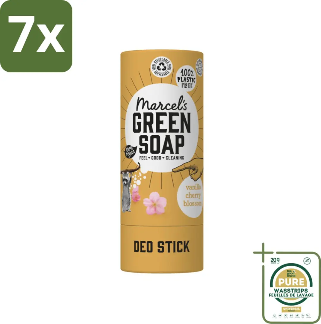 Marcel's Green Soap Deodorant Stick Vanille & Kersenbloesem
